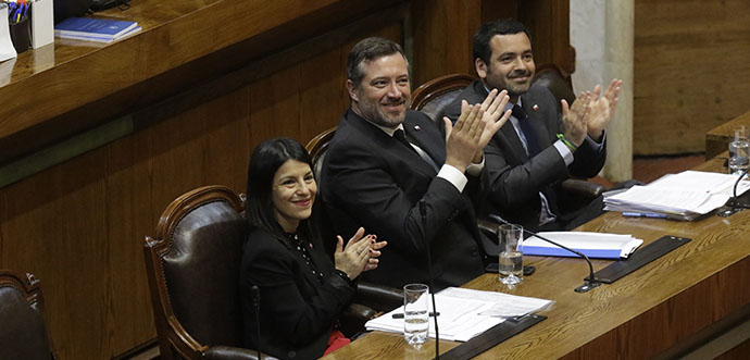 La autoridad destacó el nivel de transversalidad que hubo hoy en la votación que se llevó a cabo en el Congreso.