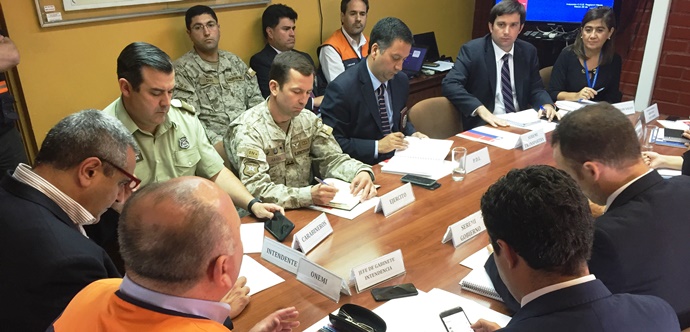 El rol protagónico que tuvo dicha cartera durante los incendios forestales del año pasado, especialmente por la aplicación de la Ficha Básica de Emergencia (FIBE), motivó la invitación de la Onemi para integrarse al COE.