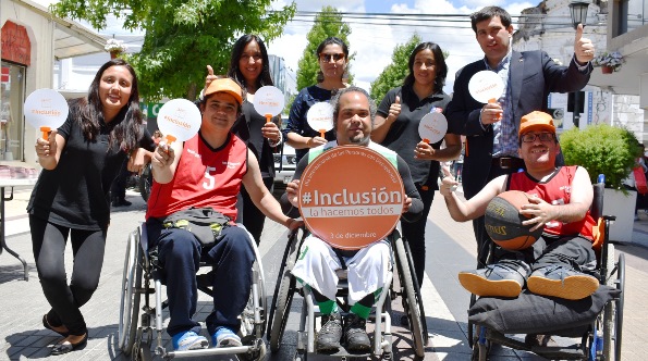 Con la iniciativa se dieron por concluidas las actividades en el marco de  la conmemoración del Día Internacional de las Personas con Discapacidad. 