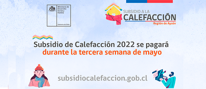 Este viernes 29 de abril finalizó el Estado de Trámite –en la Contraloría General de la República-, del Decreto N°10 de la Subsecretaría de Servicios Sociales del Ministerio de Desarrollo Social y Familia. El documento, que cumplió las cinco etapas que son parte de la Toma de Razón, da vida a la versión 2022 del Subsidio de Calefacción y ahora restan sólo los ajustes internos de la cartera para que se ejecuten las transferencias directas a las personas.