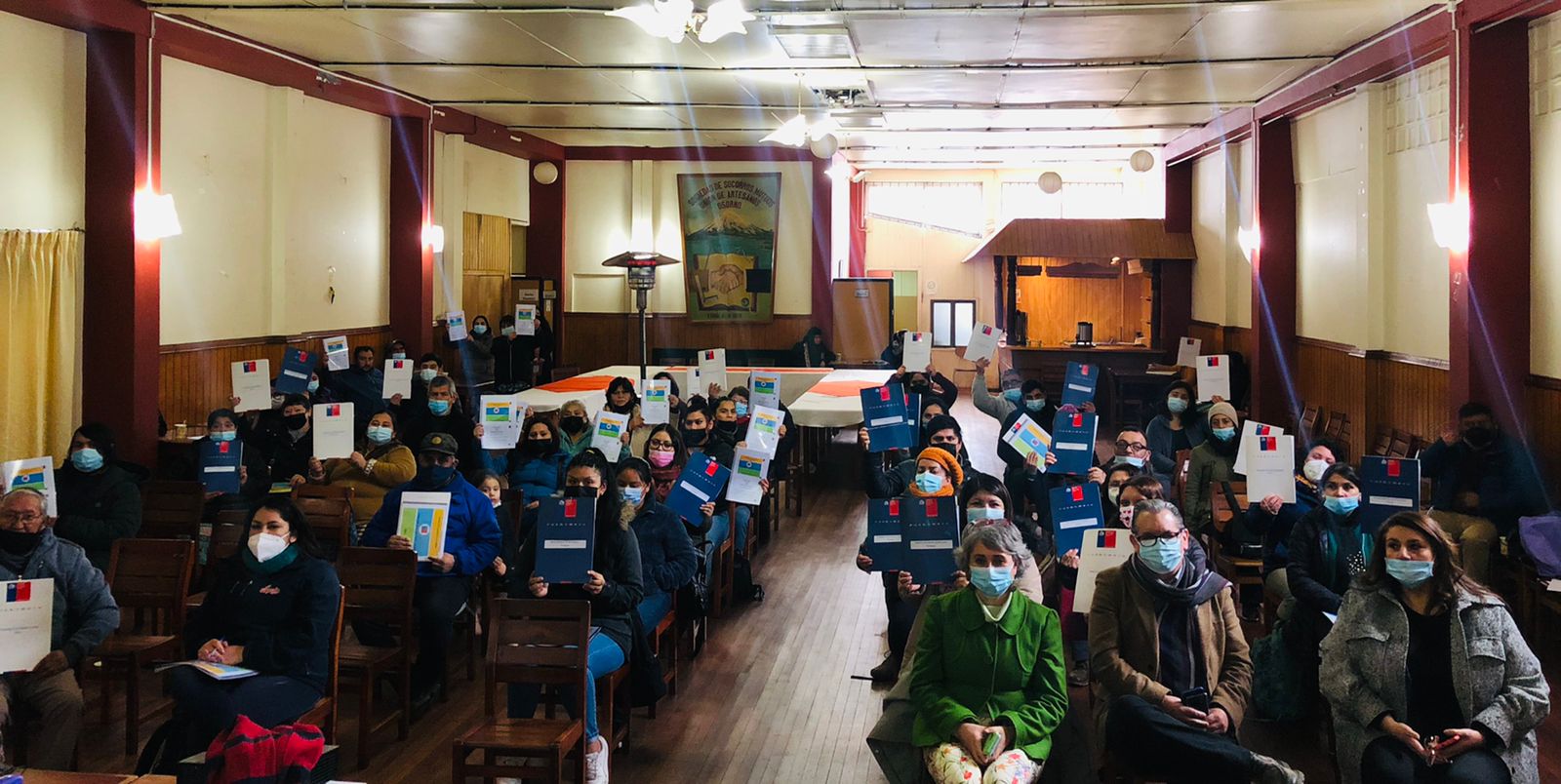 La iniciativa constó de una inversión de $1.300.000.000 por parte del Ministerio de Desarrollo So-cial y Familia mediante la CONADI..