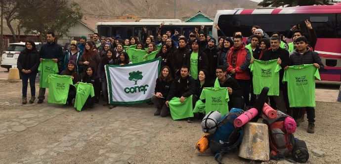 Esta  versión del voluntariado de invierno se desarrollará entre el 18 y el 28 de julio, período en el que se pretende movilizar 500 jóvenes de todas las regiones del país. 