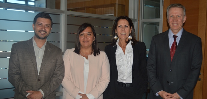 La secretaria Ejecutiva de la inciaitiva, Jackie Plass, visitó la zona para reunirse con rectores de las tres universidades pertenecientes al consejo de rectores.