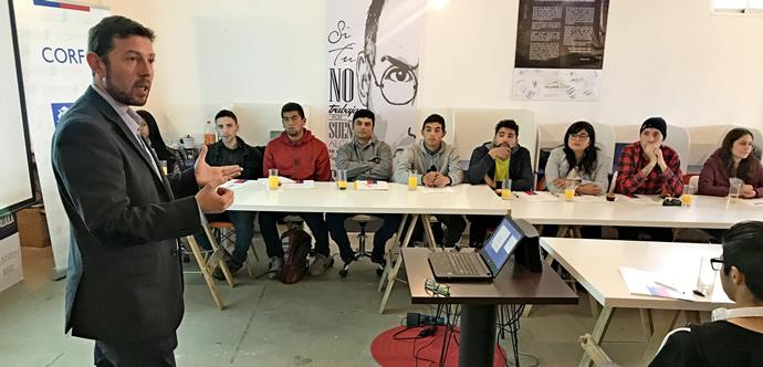 La innovación social fue la temática desarrollada en la instancia que se llevó a cabo en el espacio “La Brújula Cowork”, un lugar dedicado a apoyar iniciativas de este tipo.