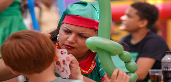 Autoridades de Gobierno participaron en la actividad y destacaron la importancia de garantizar el derecho de niños, niñas y adolescentes a jugar y a ser parte activa de la sociedad.
