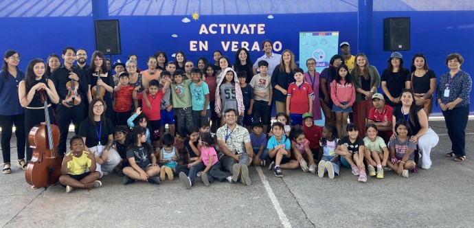 Programa ¡Actívate en Vacaciones 2025! contempla a nivel nacional, el desarrollo de 110 proyectos, beneficiando a más de 11 mil estudiantes no solo durante este verano, sino también en las vacaciones de invierno. 