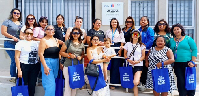 Cuidadoras de la región