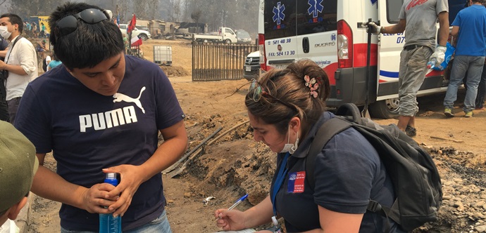 El seremi de Desarrollo Social, Juan Eduardo Prieto, señaló que se han realizado diversas jornadas con el propósito de tener profesionales capacitados para aplicar el catastro ante eventuales catástrofes.