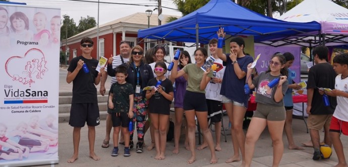 La seremi Verónica Rivera aseguró que, durante el año, el equipo del “Sistema Elige Vivir Sano” desarrollará múltiples actividades en la región. 