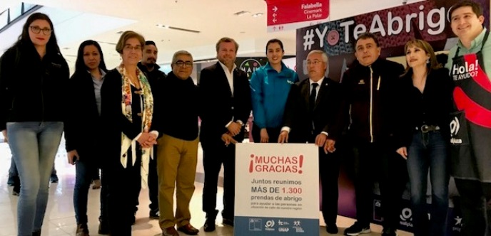 La campaña Yo Te Abrigo contó con gran apoyo de la comunidad, lo que permitió doblar la meta inicial. 