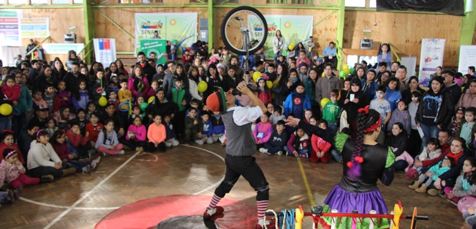 En la actividad participaron diversos servicios públicos, además de carabineros, la PDI y la OPD de la Municipalidad de Coyhaique