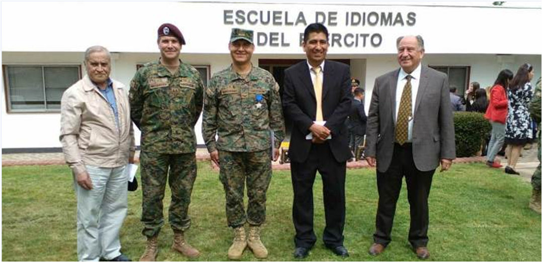 La actividad se realizó en la Escuela de Idiomas del Ejército y estuvo encabezada por el jefe de la Oficina de Asuntos Indígenas de Conadi Santiago, Javier López Huentemil.