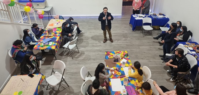 30 niñas, niños y adolescentes se reunieron para dar conocer a la autoridad regional de Desarrollo Social y Familia sus ideas y soluciones frente a principales problemáticas que los afectan.