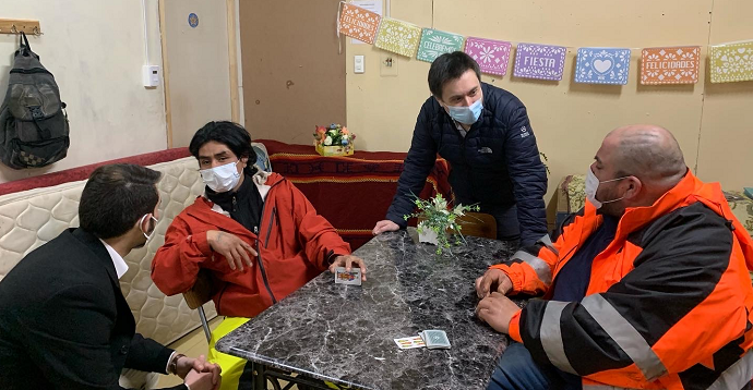 Hasta el 25 de noviembre de este año funcionará el albergue de Natales, espacio que entrega servicios de alimentación, abrigo, higiene y atención social.