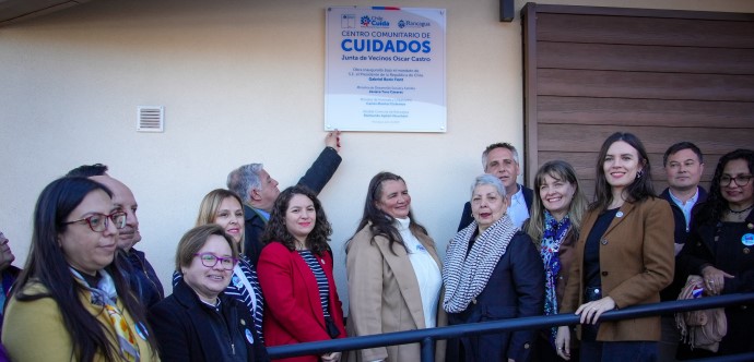 El espacio cuenta con salón multiuso, cocina para emprendimientos y talleres, y recibirá a 60 personas cuidadoras y a quienes tienen a su cuidado.