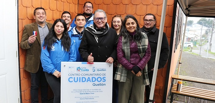 De esta forma, el Sistema Nacional de Cuidados amplía su presencia hasta el extremo sur del Archipiélago de Chiloé, sumándose a los ya inaugurados en la Región de Los Lagos en las comunas de Fresia y Curaco de Vélez.