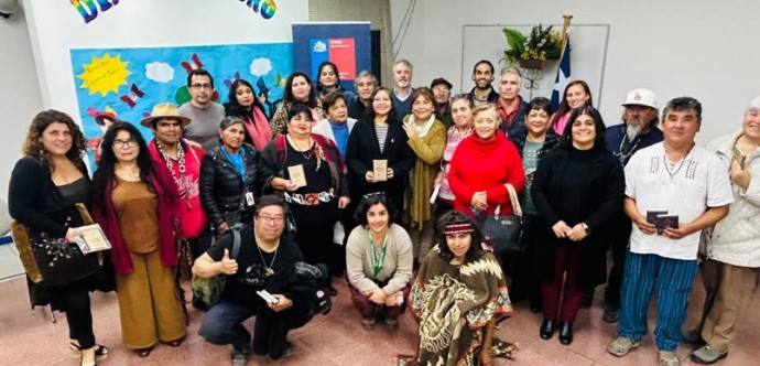 El diálogo del encuentro fue coordinado por Luisa Villalobos Rojas, presidenta de la comunidad Diaguita, Mishqui Guintui de Cachiyuyo (Dulce Encanto del Cielo). La Seremi de Desarrollo Social aprovechó la instancia para entregar Guías de Beneficios, Derechos y Garantías Sociales.