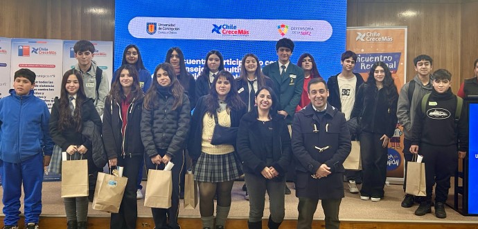 Representantes de 19 comunas de Ñuble, dialogaron junto al Defensor Nacional de la Niñez, Anuar Quesille Vera,  y autoridades regionales,  en torno a sus principales problemáticas y necesidades relacionadas con salud mental, espacios seguros y amigables, violencia y participación efectiva.