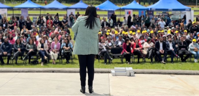 Más de 250 personas cuidadoras de la Región llegaron a Temuco para ser parte de una histórica jornada donde se relevó la labor de quienes contribuyen al cuidado y bienestar de otras personas.