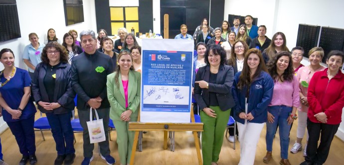 En el Mes de los Cuidados se celebró este avance junto a los 30 usuarios que serán cubiertos por este programa de la Seremi de Desarrollo Social y Familia en el Maule.