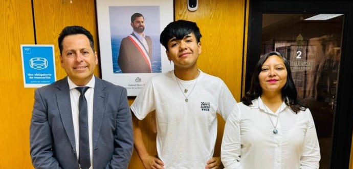 El joven chañaralino, Jorge Volta Brevichet, fue electo por todas y todos sus pares, para conformar la directiva nacional del Consejo Consultivo de niños, niñas y adolescentes.