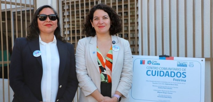 La seremi de Desarrollo Social aseveró que, “a Freirina, se suma la edificación de recintos exclusivos para personas cuidadoras en Caldera y Chañaral. Por lo tanto, estamos contribuyendo a la meta presidencial de 100 centros comunitarios de cuidados para Chile”.  