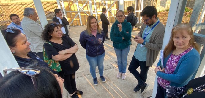 En el marco del Sistema Nacional de Apoyos y Cuidados “Chile Cuida”, las faenas ya superan el 50% de ejecución en el Barrio Nororiente de esta comuna. 