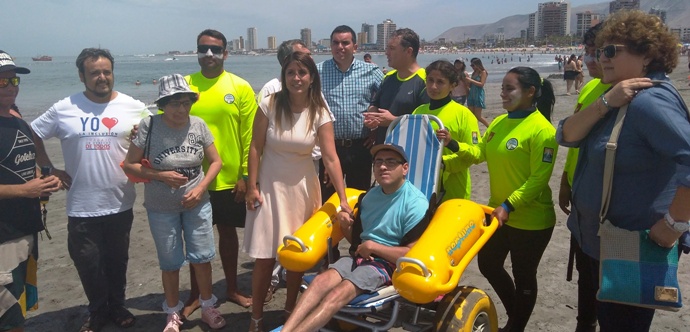 En la actividad se destacó la habilitación de baños especiales para personas en situación de discapacidad, iniciativa que se realizó gracias al trabajo de la Teletón.