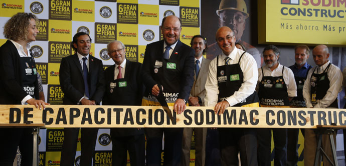 El secretario de Estado fue invitado a la inauguración de la Sexta Gran Feria de Capacitación para Especialistas de Sodimac Constructor.