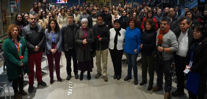 En la actividad organizada por la Asociación de Funcionarios (ASOFUMI), se rindió homenaje a estos trabajadores que fueron asesinados en 1973 siendo parte de la entonces ODEPLAN.