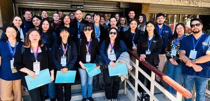 Las y los encargados comunales (municipales), encargados de ejecutar la iniciativa social, recibieron nuevos conocimientos y lineamientos, en la jornada denominada: 