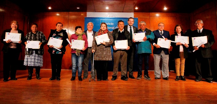 A la actividad asistieron la Seremi de Desarrollo Social, Catherine Rodríguez, y la coordinadora regional metropolitana de SENAMA, Pamela Mardones.