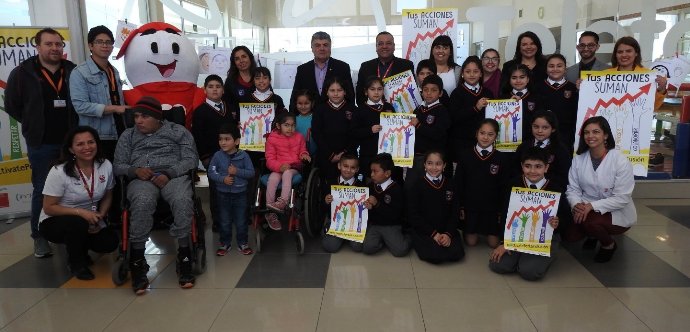 La campaña busca generar un cambio de mirada hacia la inclusión de la discapacidad en los establecimientos educativos a lo largo de Chile. 