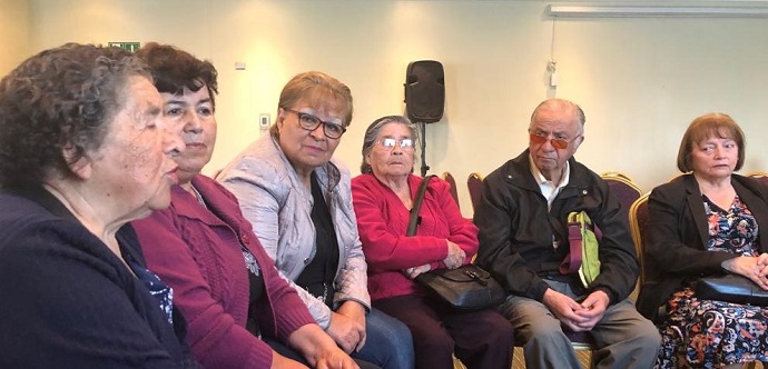 Ciudadano Más de 60 adultos mayores, dirigentes de Uniones Comunales de Ñuble, representantes de las 21 comunas, abordaron la crisis social del país así como la Constitución Política 