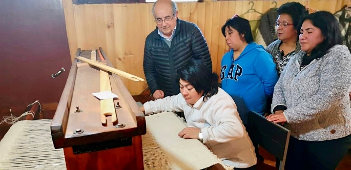 La agrupación del sector rural Curaco San Miguel recibió la visita del seremi Carlos Rolack.  