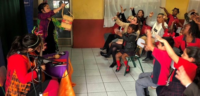 A la actividad asistieron la seremi de Desarrollo Social, Catherine Rodríguez y la coordinadora regional del Servicio Nacional del Adulto Mayor, Pamela Mardones. La iniciativa se replica mañana en Recoleta.