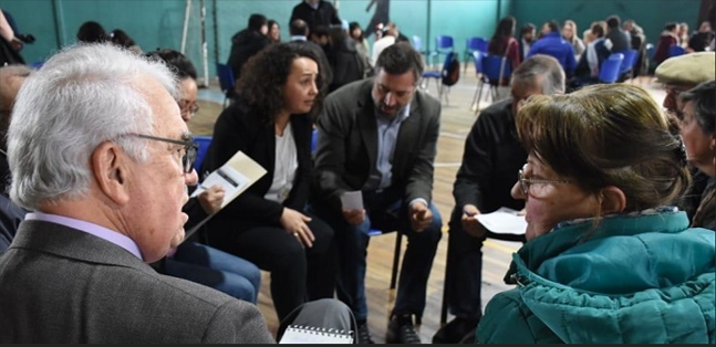 Masiva fue la participación de adultos mayores, jóvenes, organizaciones sociales, fundaciones, gremios, privados y academia en primer dialogo social en la región.