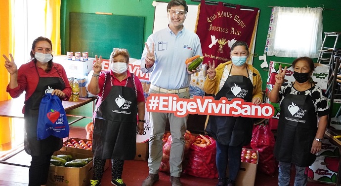 El seremi de Desarrollo Social y Familia, Felipe Valdovinos, valoró el rol que ha cumplido el Elige Vivir Sano en la región ha diez años de su implementación, especialmente en los grupos vulnerables, los niños, jóvenes y las personas mayores.