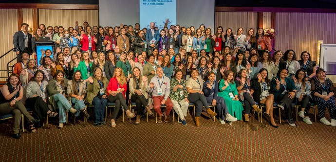 Los días 12 y 13 de abril la Subsecretaría de la Niñez realizó el Primer Encuentro Nacional de Coordinadoras y Coordinadores de las Oficinas Locales de la Niñez (OLN).  La actividad fue encabezado por el Ministro de Desarrollo Social y Familia, Giorgio Jackson, la Subsecretaria de la Niñez, Verónica Silva y la Representante del Banco Mundial en Chile, Virginia Brandon.