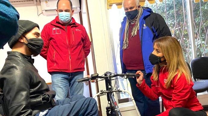  Ayudas técnicas fueron adquiridas a través de recursos del Fondo Nacional de Desarrollo Regional, que alcanzan los 300 millones de pesos para ser ejecutados hasta 2021.