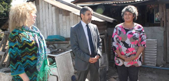 La visita también se enmarca en el despliegue provincial que realiza la autoridad para conocer en detalle las realidades comunales y  coordinar un trabajo  marcado por la descentralización.