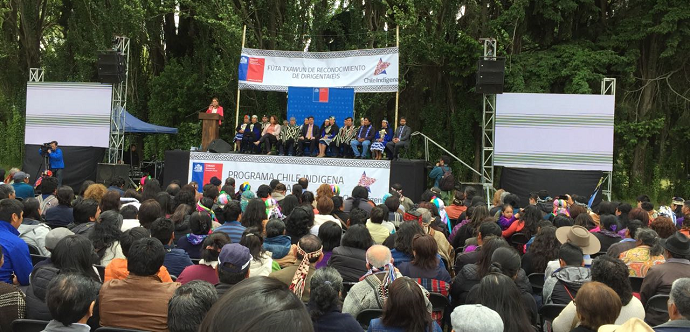 Entre 2014 y 2017 el programa trabajó con 608 comunidades mapuche, llegando a 13.575 familias.
