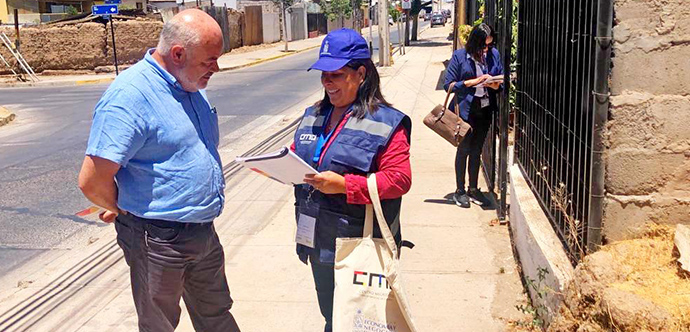 Hasta la fecha se han aplicado 1.602 encuestas a nivel regional correspondientes al 56,5% de la muestra objetivo.