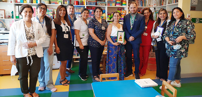 Desde su implementación en 2014,  el programa “Mi Jardín al Hospital” de Fundación Integra ha aportado en la recuperación de más de 9 mil niños y niñas en el Hospital Herminda Martin de Chillán.