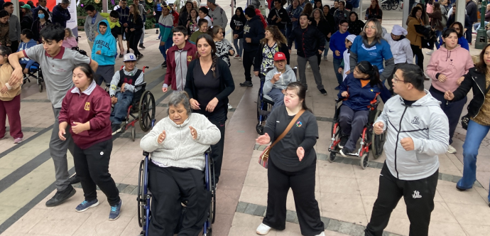 Durante la jornada, las autoridades destacaron la labor de diversos dirigentes y organizaciones que trabajan por los derechos de las personas con discapacidad, sus familias y cuidadoras.