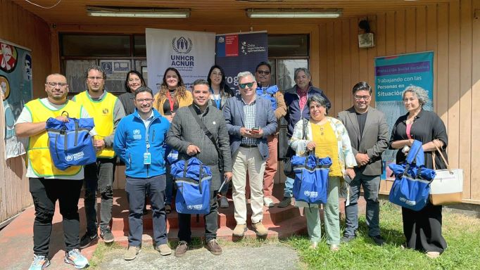 Se trata de la segunda entrega de kits de alimentos e higiene desde que se formalizó la alianza entre ambas instituciones.