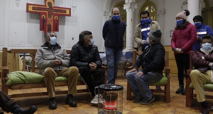 La autoridad regional culminaría su jornada en una visita conjunta con el ministro Monckeberg y el subsecretario Villarreal a un albergue para personas en situación de calle.