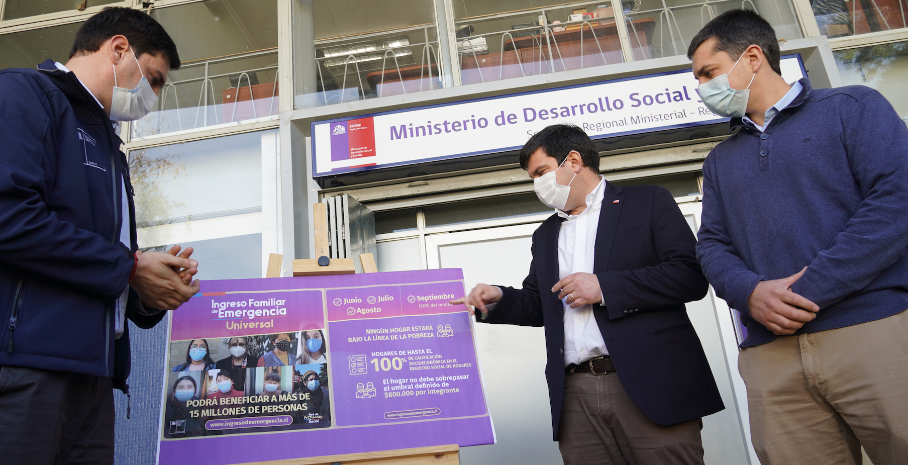 Las autoridades resaltaron que el IFE se extenderá hasta septiembre y que los montos a entregar quedaron sobre la línea de la pobreza en base a la composición de cada hogar.