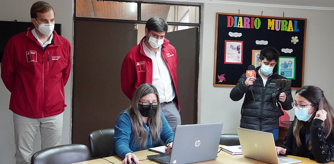 En su primera visita a la región, el director nacional de Senadis también lanzó la guía para estudiantes con autismo.