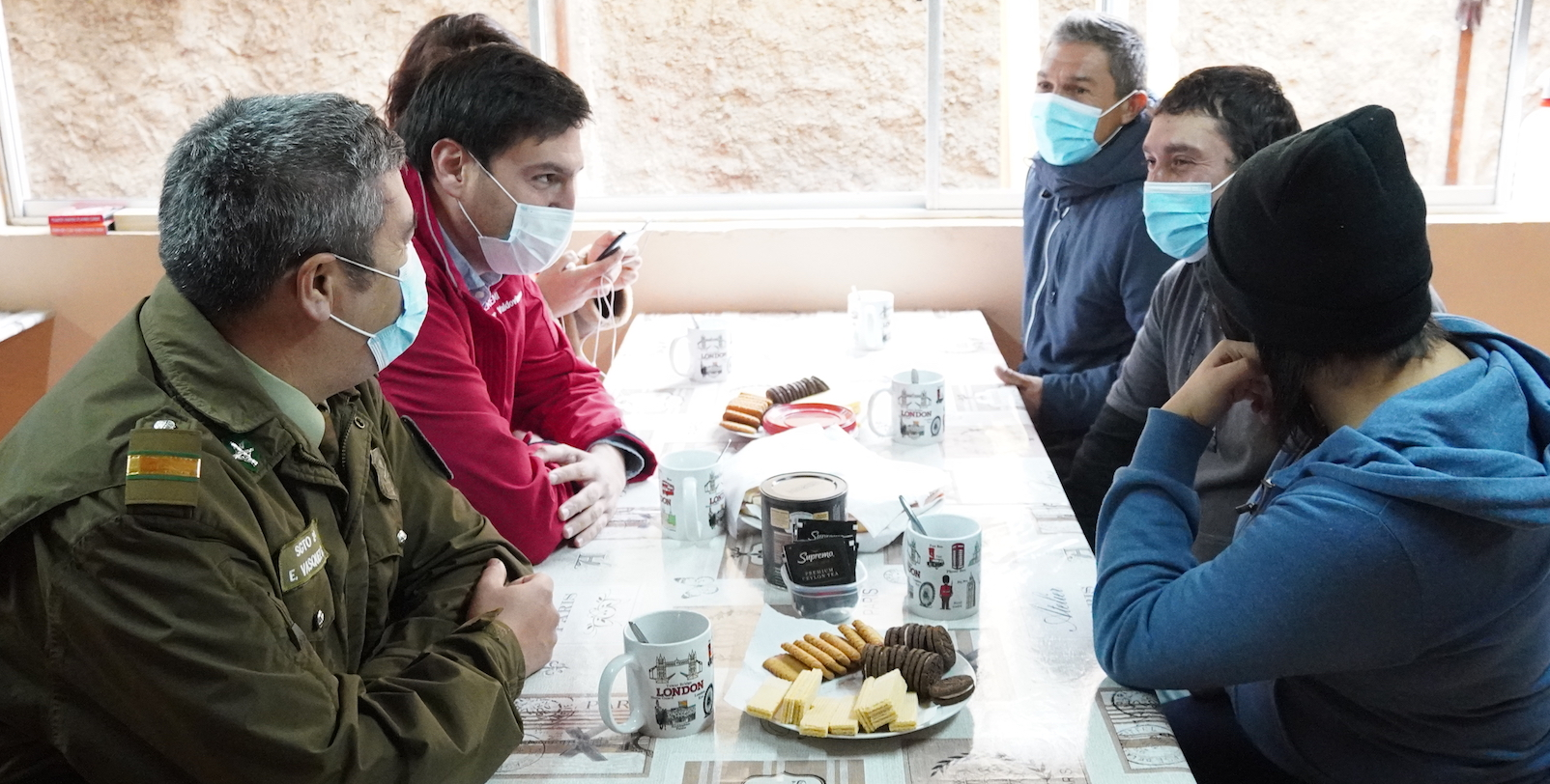  El intendente Juan Eduardo Prieto junto al seremi de Desarrollo Social y Familia, Felipe Valdovinos, entregaron un balance: dos albergues en Curicó y otro en Talca, además de la Ruta Social ya están en funcionamiento.